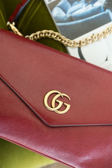 gucci bag envelope|gucci double pouch bag.